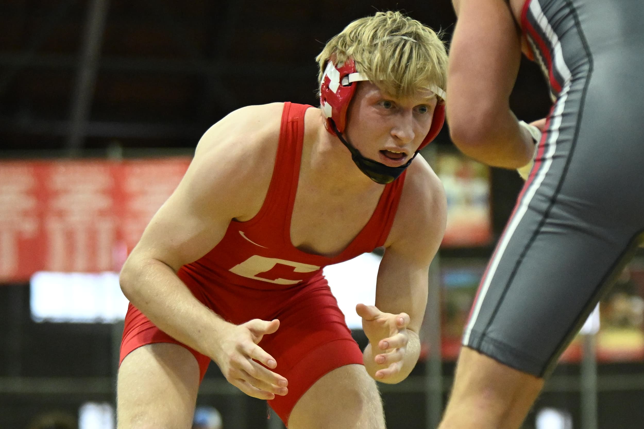 Carter Tate wrestling match